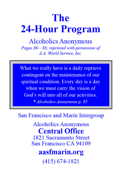 The 24 Hour Program