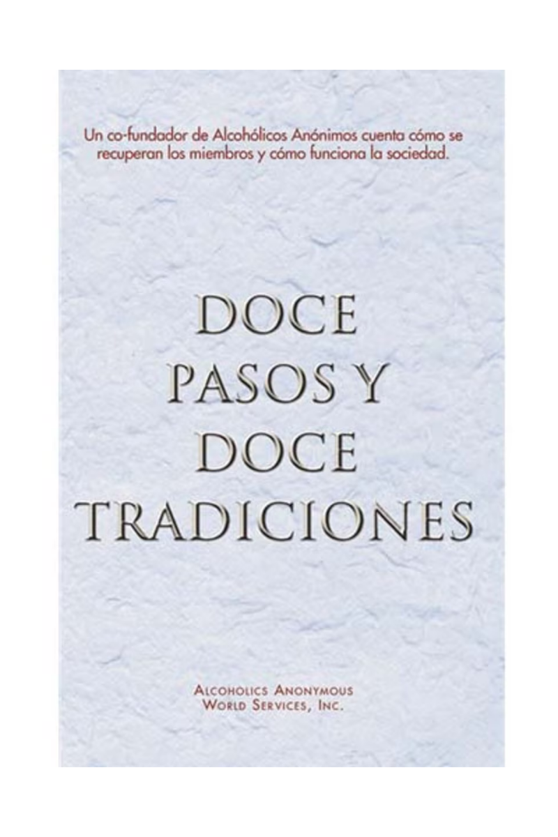 Large Print, Doce Pasos y Doce Tradiciones (Spanish)