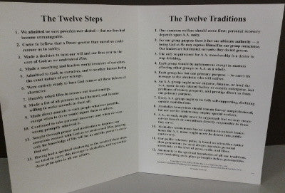 Steps and Traditions Tabletop Display