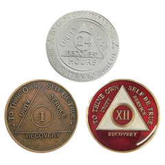 Sobriety Chips and Specialty Medallions