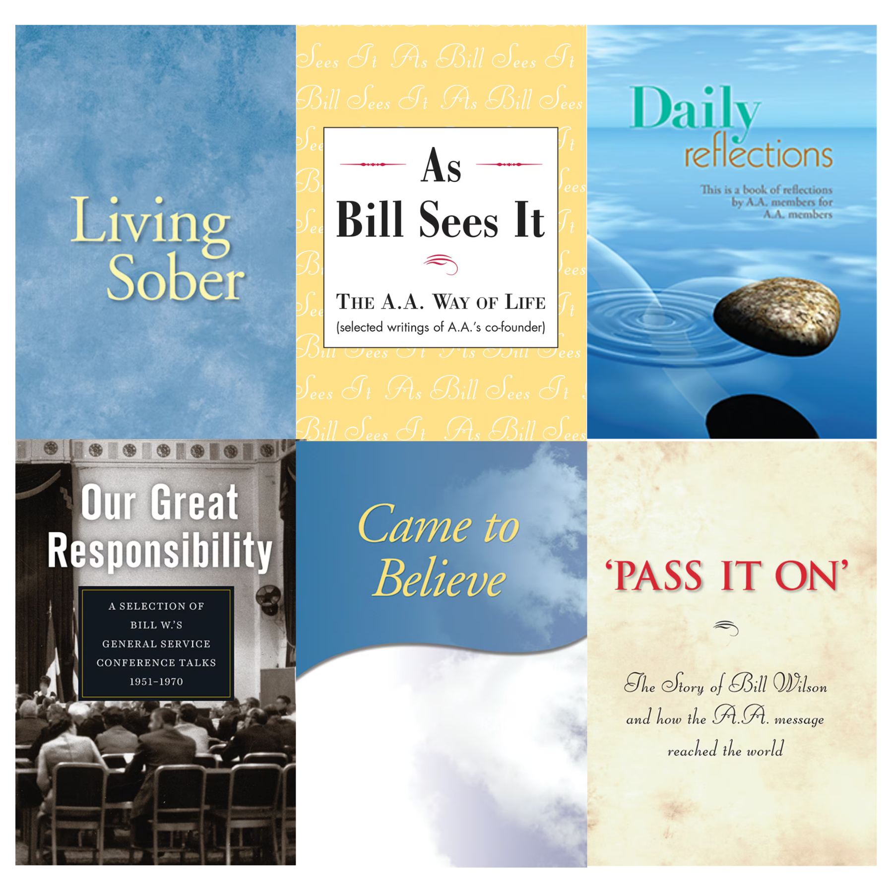 A.A. World Services Books – San Francisco and Marin Intergroup Bookstore