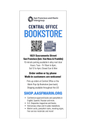 Central Office and Pop-Up Bookstores Rack Card (FREE)