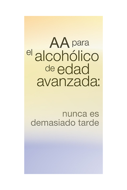 A.A. para el Alcohólico de Edad Avanzada
