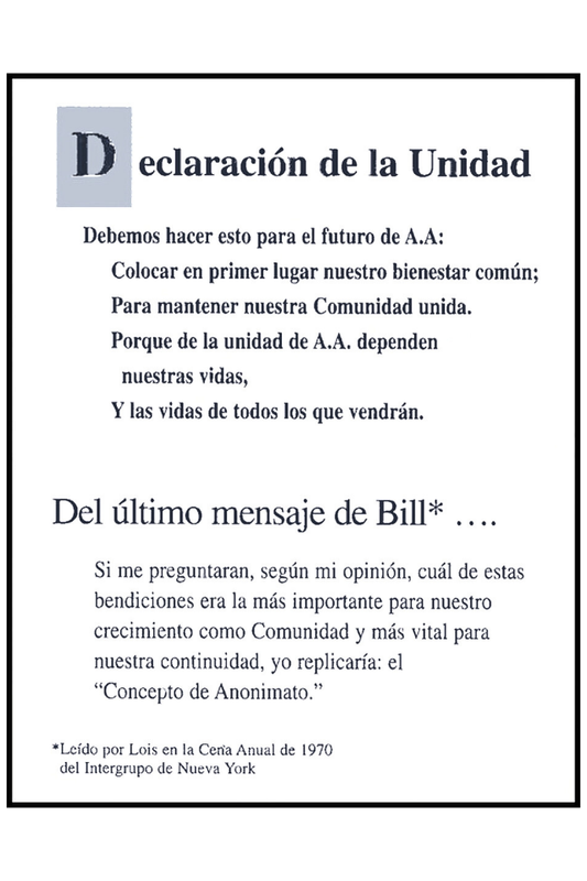 Tarjetas Tamaño Billetera: Responsabilidad