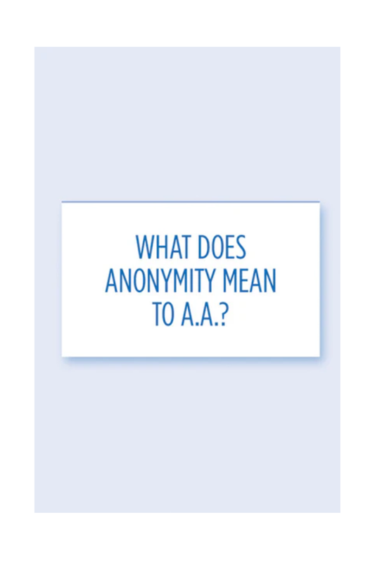 Anonymity Wallet Card