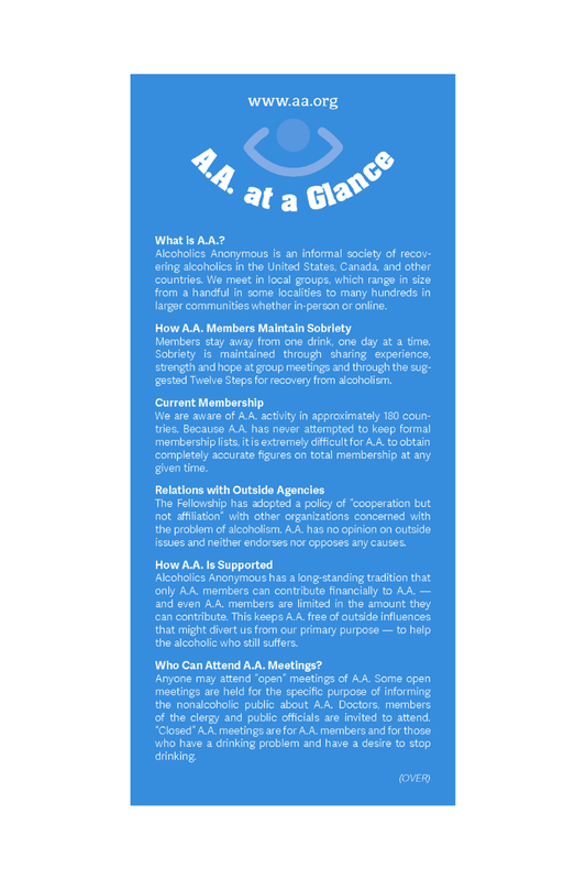 A.A. at a Glance
