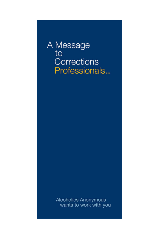 A Message To Corrections Professionals