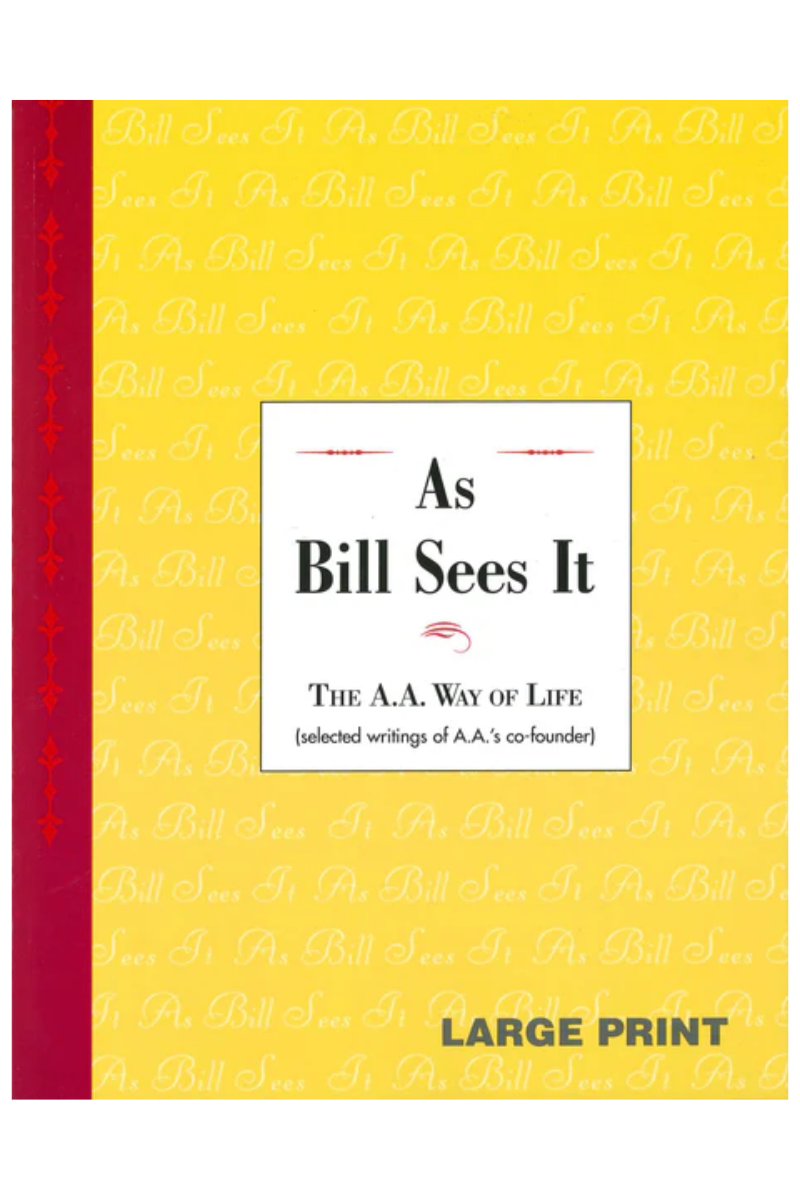 As Bill Sees It, Large Print