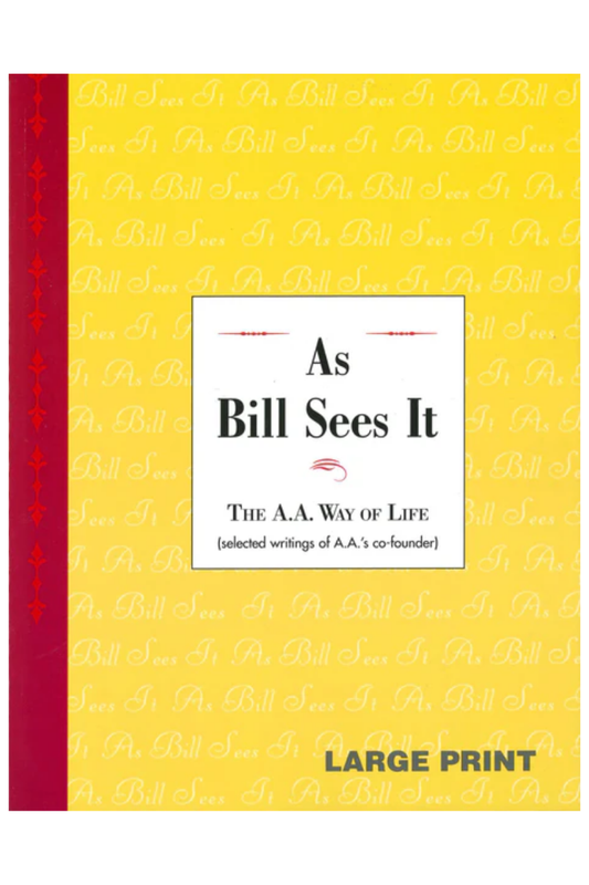 As Bill Sees It, Large Print