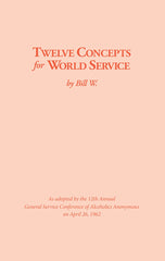 Twelve Concepts for World Service (Booklet)