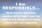 Responsibility Placard