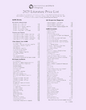 Literature Price List