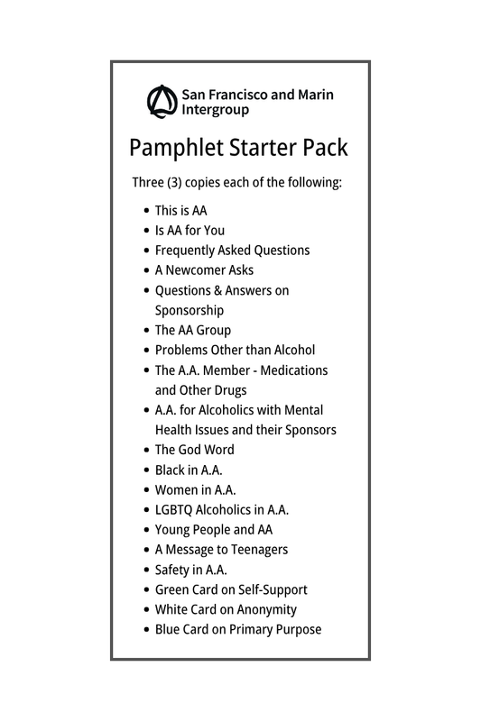 Pamphlet Starter Pack