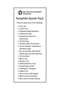 Pamphlet Starter Pack