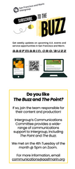 The Buzz Rack Card