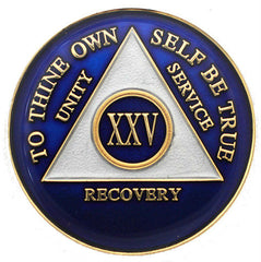 Triplate Medallions - Blue