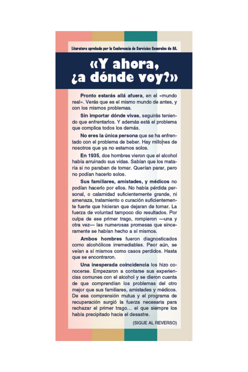 ¿A Dónde Voy De Aquí? (GRATIS)