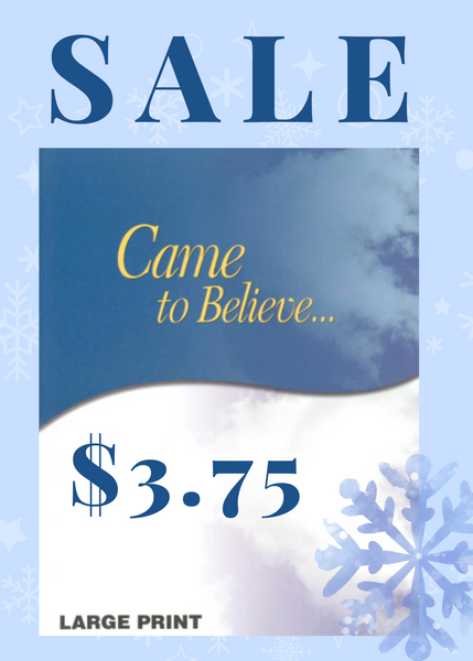 Came To Believe (Large Print)