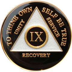 Triplate Medallions - Black