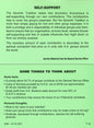 Self-Support Card